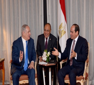 لأول مرة علنا: نتنياهو يلتقي السيسي